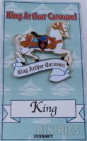 DL - King - King Arthur Carousel Horse