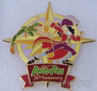 Disney Auctions - Peter Pan and Hook - Peter Pan 50th Anniversary