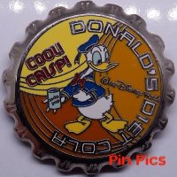 WDW - Donald Duck - Donald's Diet Cola - Soda Pop - Bottle Cap - Cool - Crisp