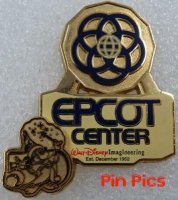 WDI - 50th Anniversary - Epcot Center (Gold)