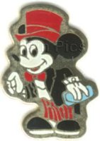 Mickey in Tuxedo and Red Top Hat