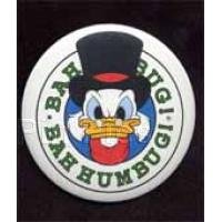 Button - BAH Humbug! Scrooge McDuck