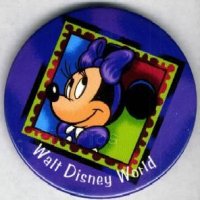 Button - Walt Disney World - Minnie