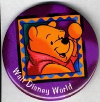 Button - Walt Disney World - Pooh