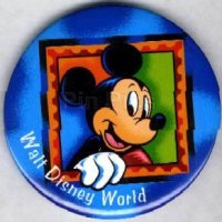 Button - WDW - Mickey Mouse