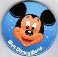 Button - WDW - Walt Disney World - Mickey