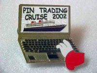 Pin Trading Cruise 2002 Laptop Computer