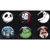 Nightmare Before Christmas Button Set