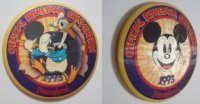 Disneyana Convention 1993 - Lenticular Button (Mickey & Donald)