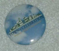 DISNEYANA TOWN OF CELEBRATION BUTTON