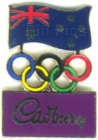 Cadbury - Australian flag and rings