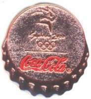 Coca-Cola - bronze bottle cap