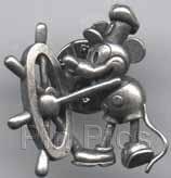 Steamboat Willie - Pewter (Tie Tac Back)