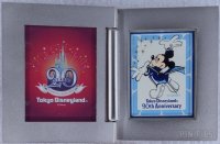 TDR - Mickey Mouse - Tuxedo - 20th Anniversary - Clock & Pin Boxed Set - TDL