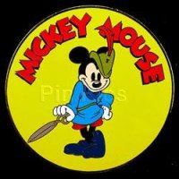 Disney Auctions - Mickey Mouse Brave Little Tailor Pin (Gold Prototype)