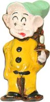 Schroco - Dopey - Wood Like Snow White Series - 1938 - Hand Painted