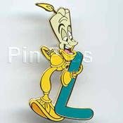 Alphabet Pin - L (Lumiere)