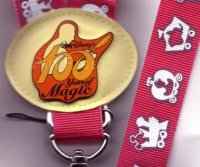 TDR - Pink & White - 100 Years of Magic - Lanyard 