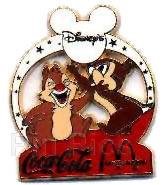 Coca-Cola McDonalds - Chip and Dale - White