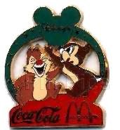 Coca-Cola McDonalds - Chip and Dale - Dark Green