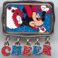 DLR - Minnie Cheer (Dangle)