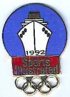 Sports Illustrated 1992 Olympic Boat pin's