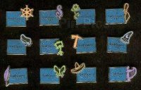 Walt Disney Classics Collection Production Mark Pin Set - Entire Set