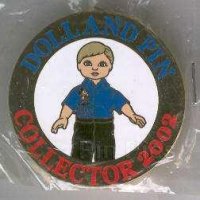 Adora Beau DS Pin Trading Doll and Pin Collector 2002