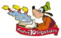 WDW - Goofy - AP - Birthday Cake - 70th Birthday