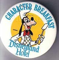 Disneyland Hotel Character Breakfast