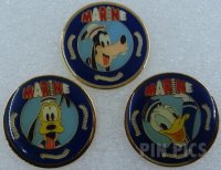 JDS - Goofy, Pluto & Donald Duck - Marine Life Preservers Set