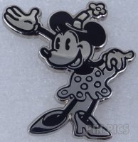 Disney Catalog - Minnie - Silver and Black - History of Minnie - 75 Years