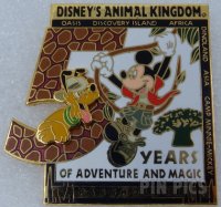 WDW - Pluto & Mickey - Animal Kingdom - 5 Years of Adventure and Magic - Passholder