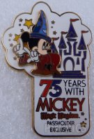 WDW - Sorcerer Mickey - 75 Years With Mickey - Annual Passholder