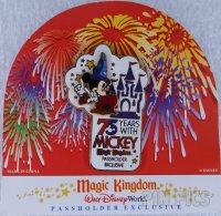 WDW - Sorcerer Mickey - 75 Years With Mickey - Annual Passholder