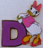 Japan - Daisy Duck - D - Character Letter - JDS