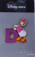 Japan - Daisy Duck - D - Character Letter - JDS