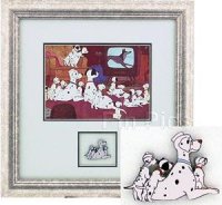 Disney Auctions - 101 Dalmatians Framed pin