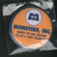 Monsters Inc. button