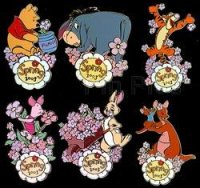 Disney Auctions - Spring 2003 Pooh & Friends (6 Pin Set)