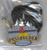 Annual Passholder ID Lanyard - Mickey Castle