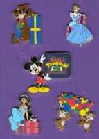 WDW - Big Party Boxed Set - Mickey's Toontown of Pin Trading Event