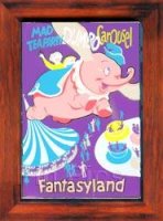 DLR - Framed Attraction Poster (Fantasyland)