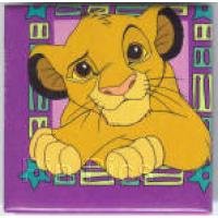 Young Simba Square button