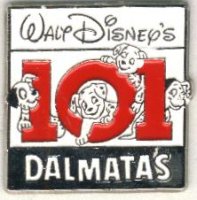 Sedesma - Walt Disney's 101 Dalmatas Logo - Silver