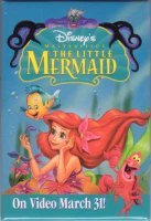 The Little Mermaid - Video Release Button