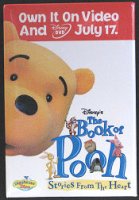 Button - The Book of Pooh Video and Disney DVD Release Button