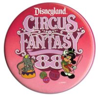 Button - DLR - Disneyland Circus Fantasy '88