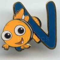 DLR - Alphabet Pin - N (Nemo)