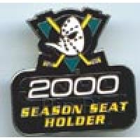 Mighty Ducks Season Seat Holder 2000